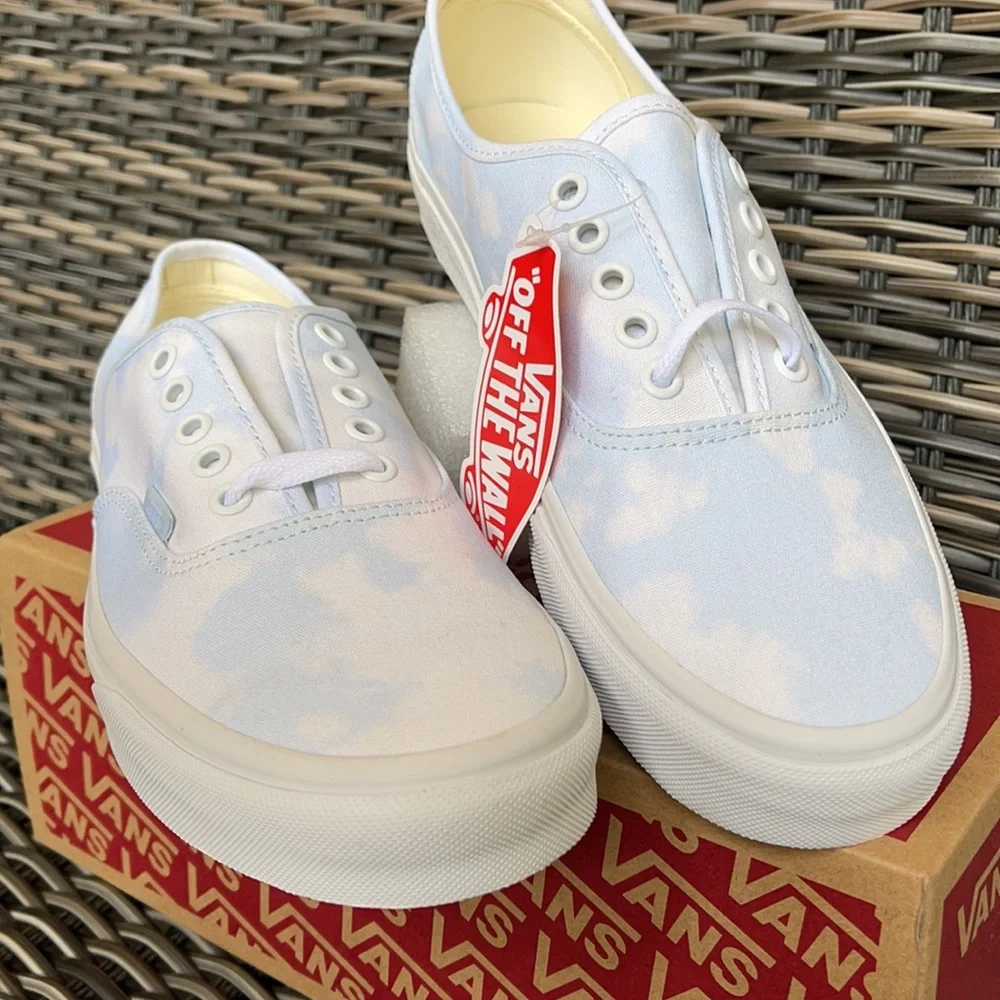 Vans Authentic Bleach Wash Ballad Blue MENS - Picture 7 of 16